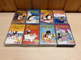 8 Stk. PINGU Kassetten