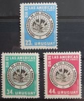 Uruguay Kat. 814-816 ** 1958