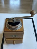 Kaffeemühle Holz Stahlwerk mit Schublade (I13)