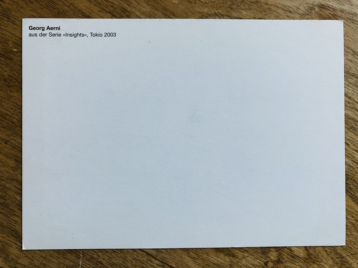 Cartoline postali: AK Georg Aerni: Tokyo – Nuovo (secondo la descrizione) da Buchs AG venduto da Allerleis 1