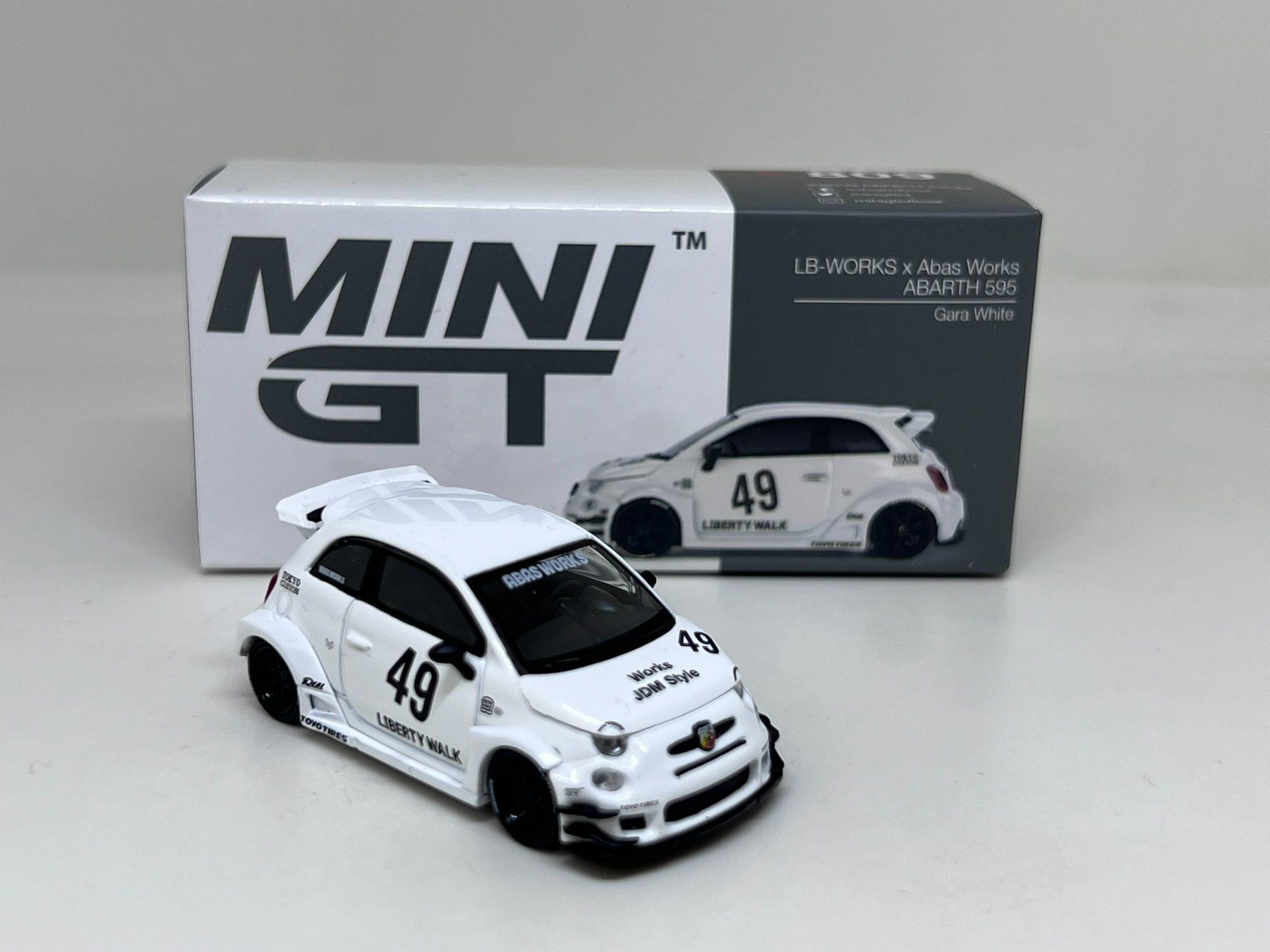 Modellautos: Mini GT LB Works X Abas Works Abarth 595 – Neu und originalverpackt aus Wildegg von LaaBoutique