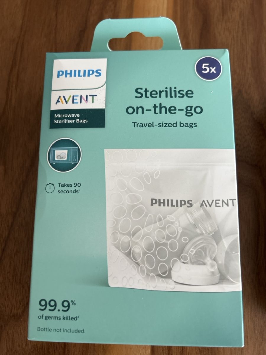 Avent Pasti del neonato: Philips Avent Muttermilchbeutel + Sterilisationsbeutel – Nuovo e nell'imballaggio originale da Birmenstorf AG venduto da Reninata 1