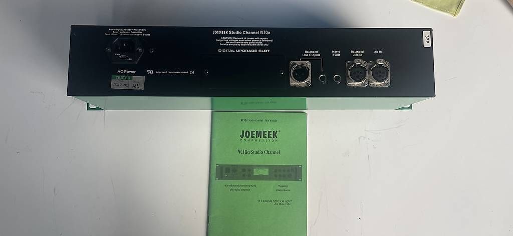 Strumenti musicali: Joemeek Studio Channel VC1Qcs – Usato da Alpnach Dorf venduto da GuntaKinte 1