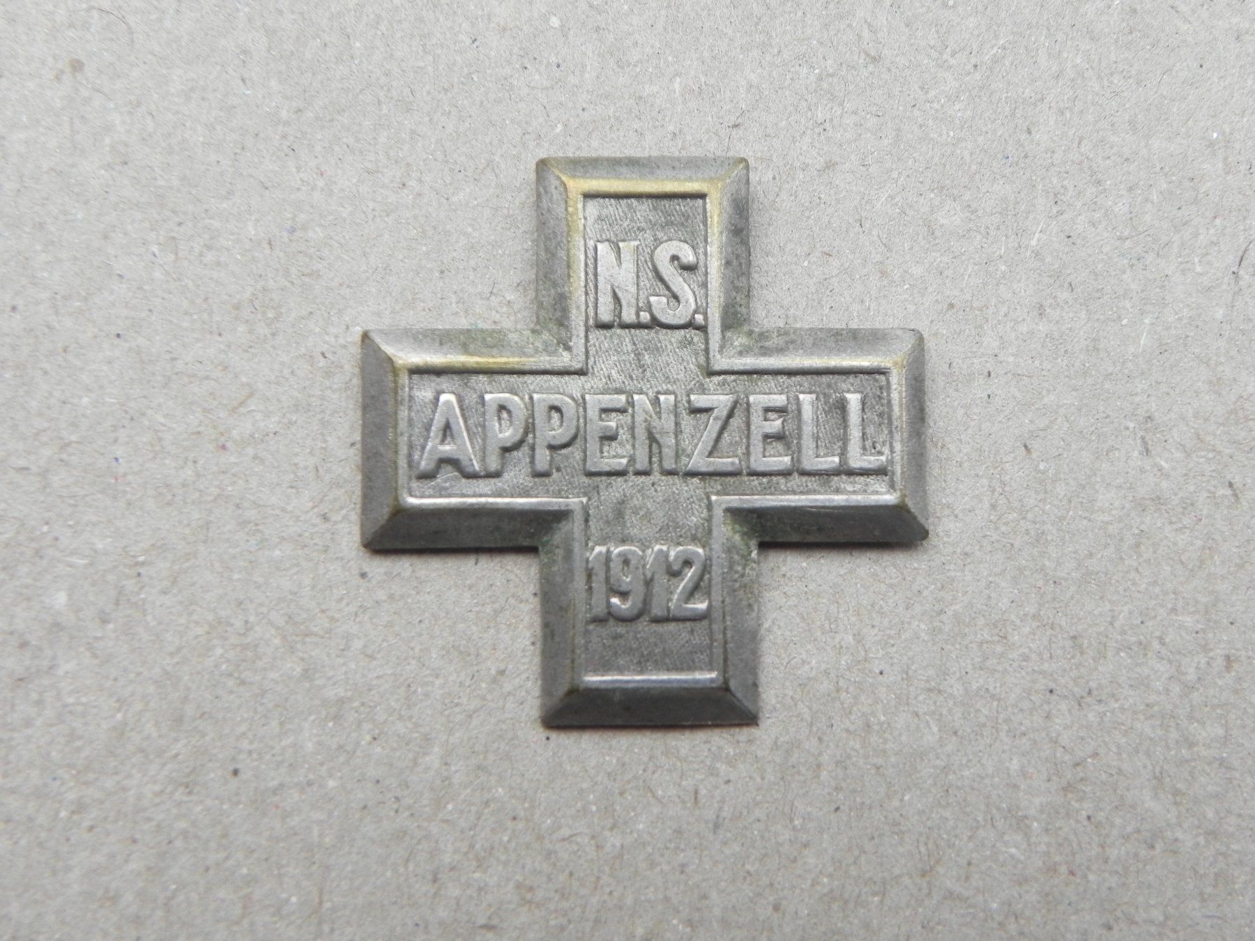 Placchette & Badge: Abzeichen Brosche NOS Schwingfest Schwingen Appenzell 1912 – Usato da Siebnen venduto da krimsie