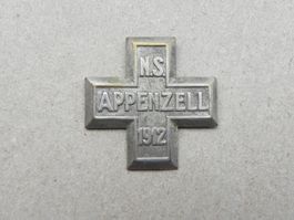 Abzeichen Brosche NOS Schwingfest Schwingen Appenzell 1912