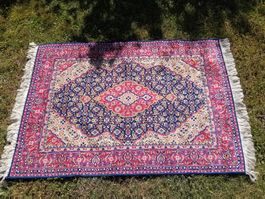 Persischer Teppich, Vintage, Orientalischer Stil, Geknüpft