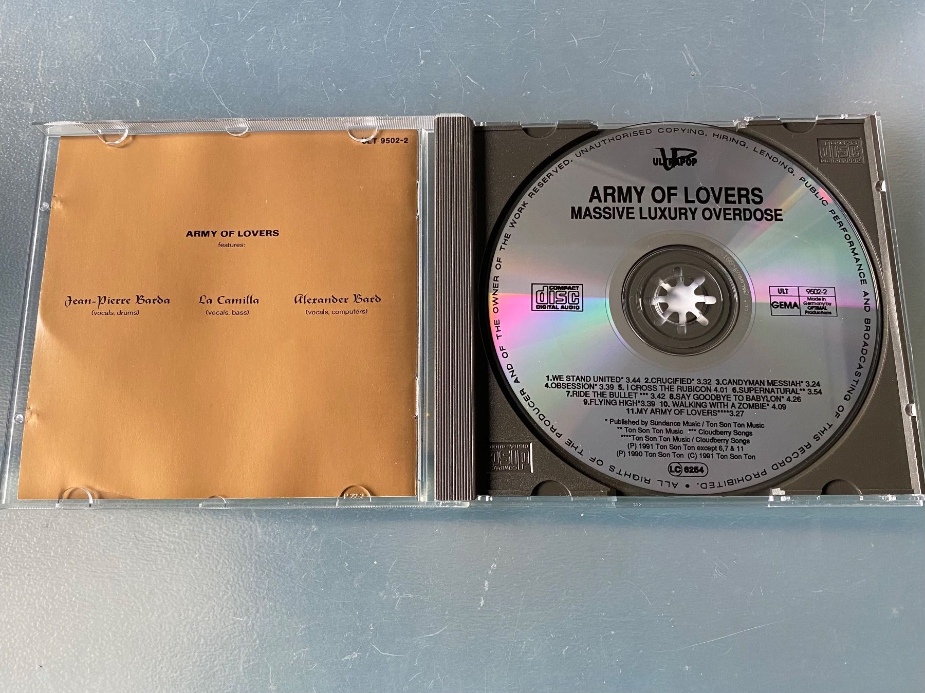 CD: Army Of Lovers - Massive Luxury Overdose – Usato da Oberried Brienz venduto da Chyara 2