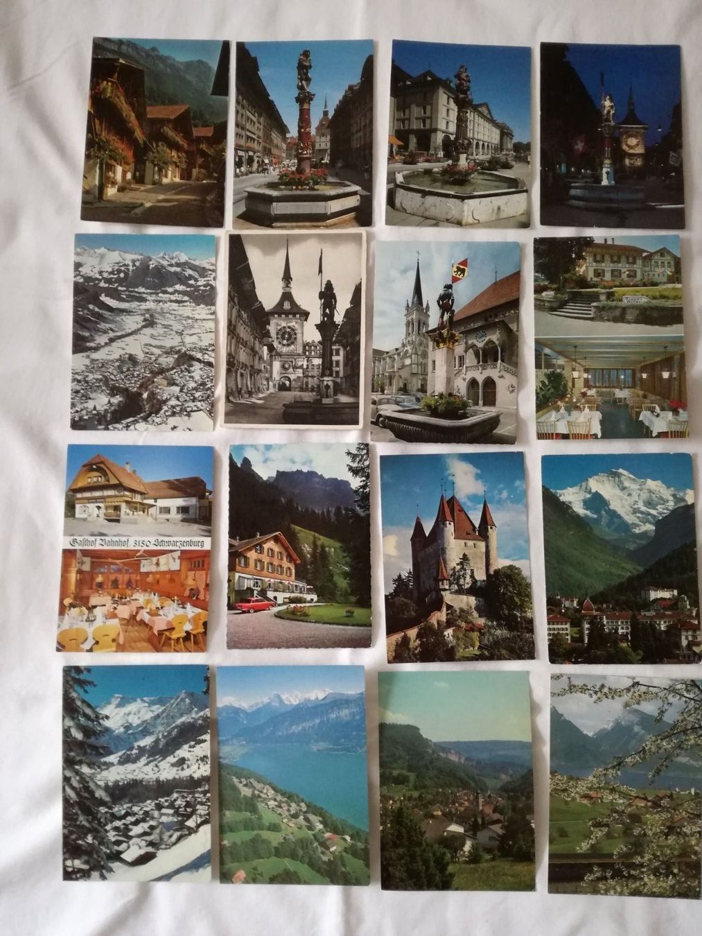 Cartoline postali: 16 AK Kanton Bern – Usato da Zürich venduto da tol_b7c7