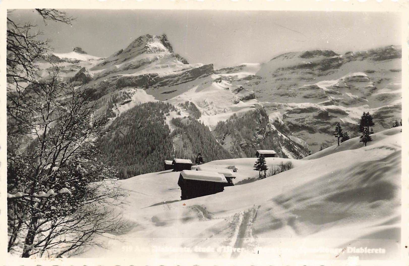 Cartoline postali: Les Diablerets – Usato da Biasca venduto da Blenio71