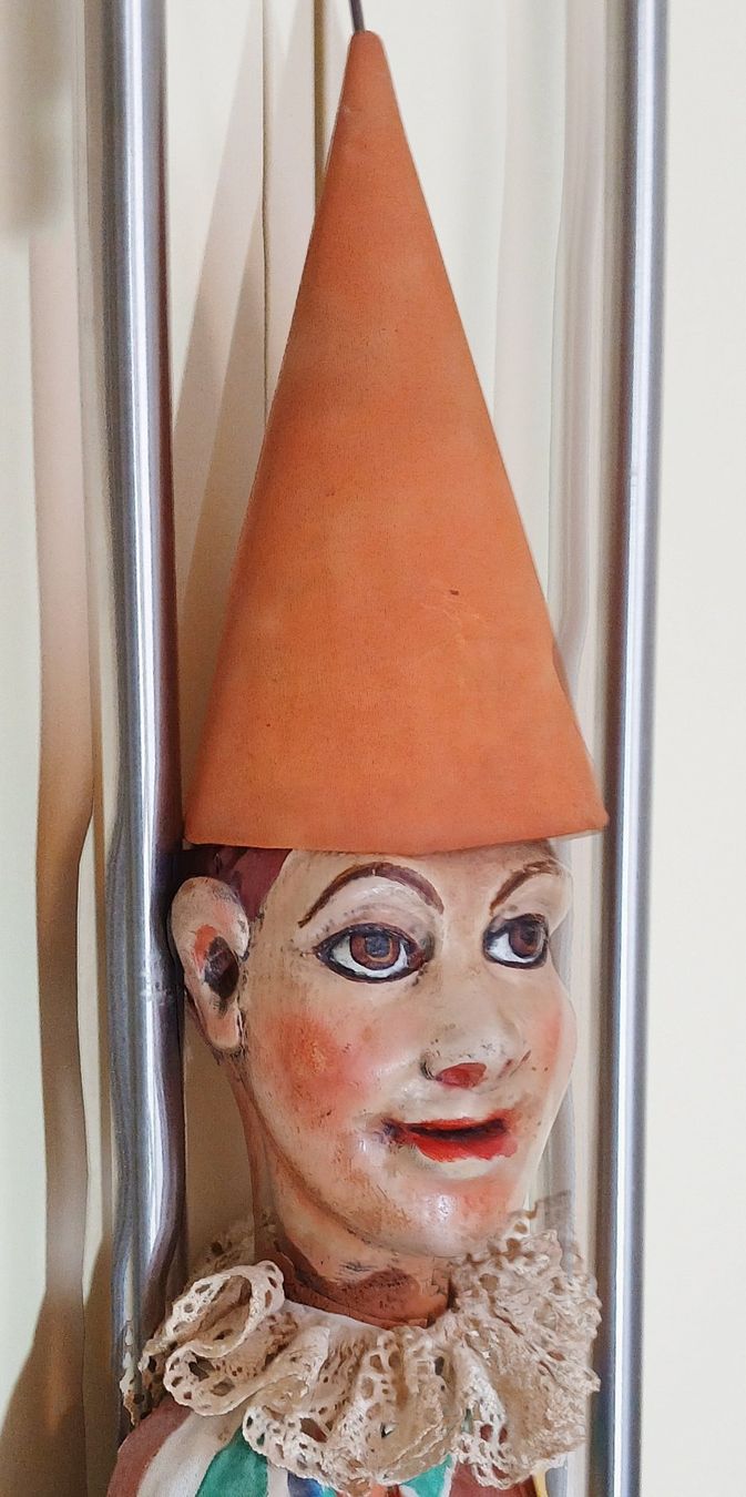 Statuette: Marionette <Harlekin>> – Usato da Hinwil venduto da Chnap
