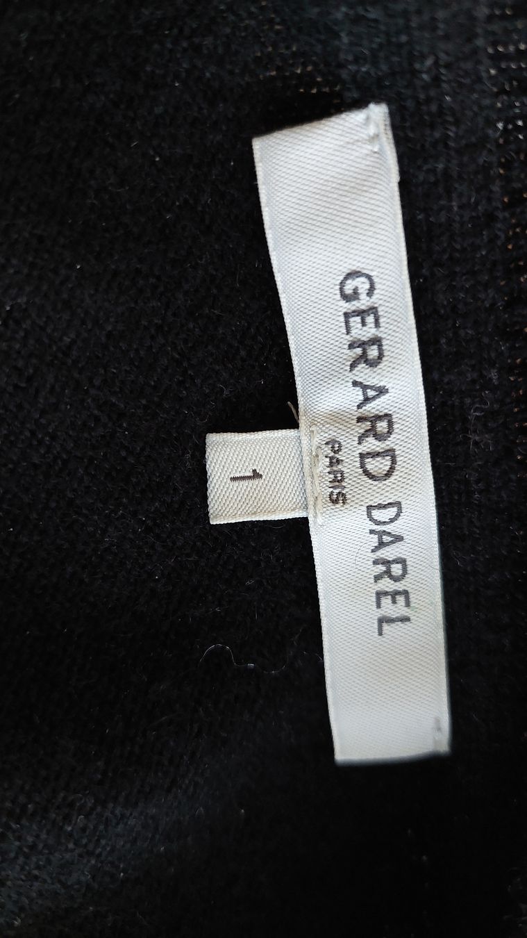 Gérard Darel Pullover & Sweatshirts: Gerard Darel Schwarzer Sternen-Pullover mit V-Ausschnitt gr1 – Gebraucht aus Gwatt (Thun) von Letzte-Chance 5