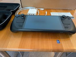 Steam Deck OLED 512GB + 1TB SD + CH-Lader + Panzerglas