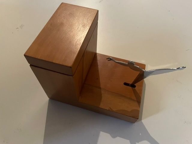 2 Stück Zahnstocherhalter Mit Glückskatze - Automatischer Spender 10x7cm PP Material