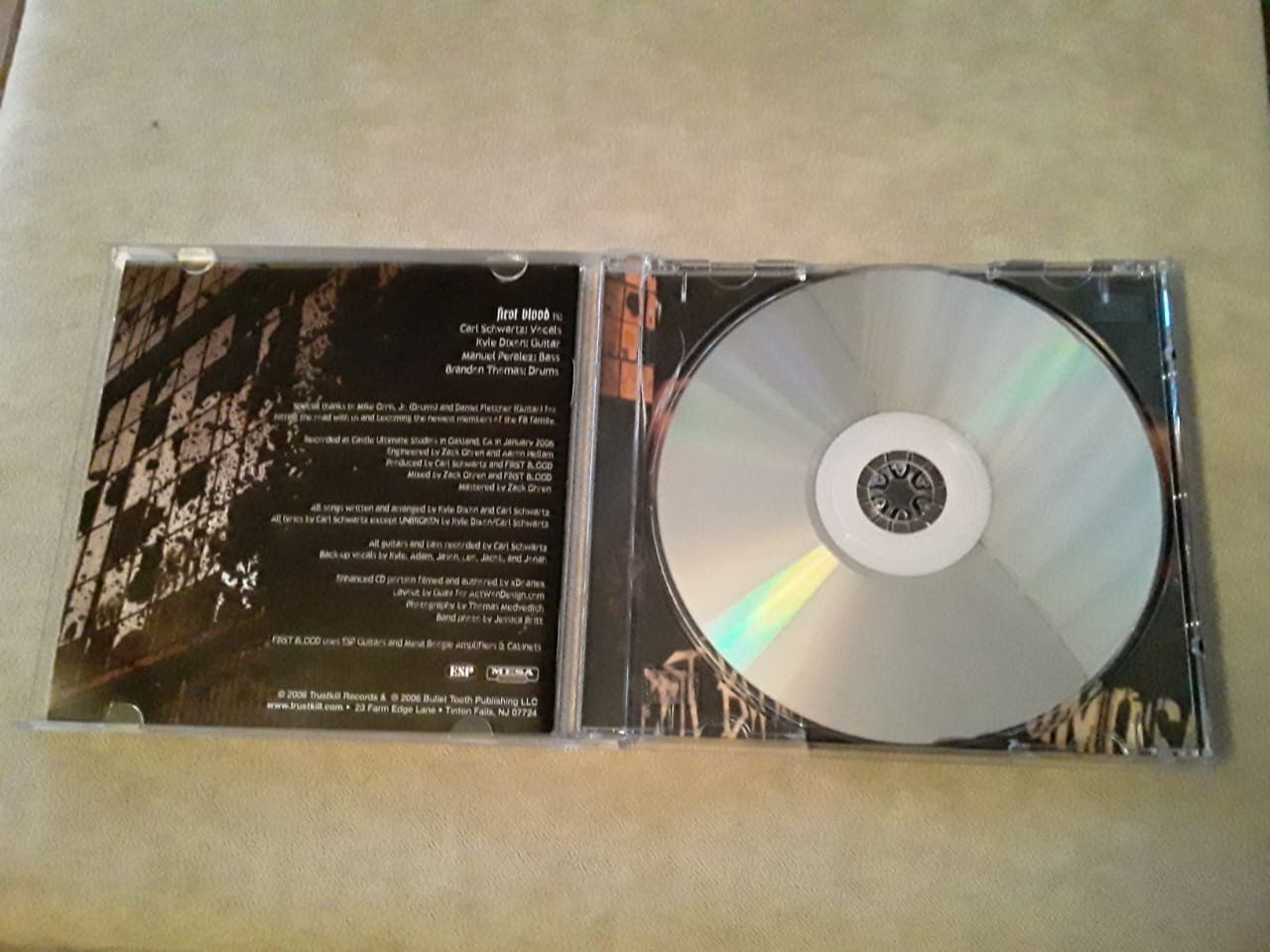 CD: First Blood - Killafornia – Usato da Lenzburg venduto da Sepulmander 2