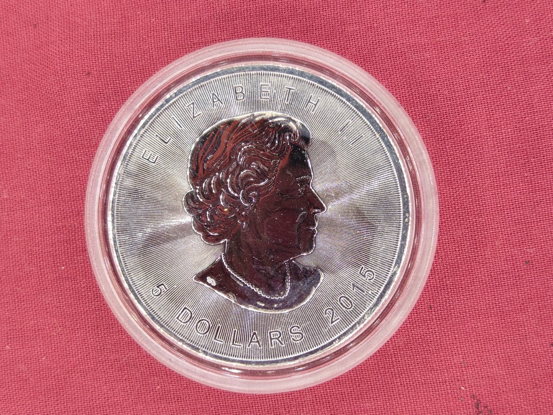 Toutes les monnaies: Silber Maple Leaf 1 oz - 2015 – D'occasion à Dättlikon par Quarz58 3
