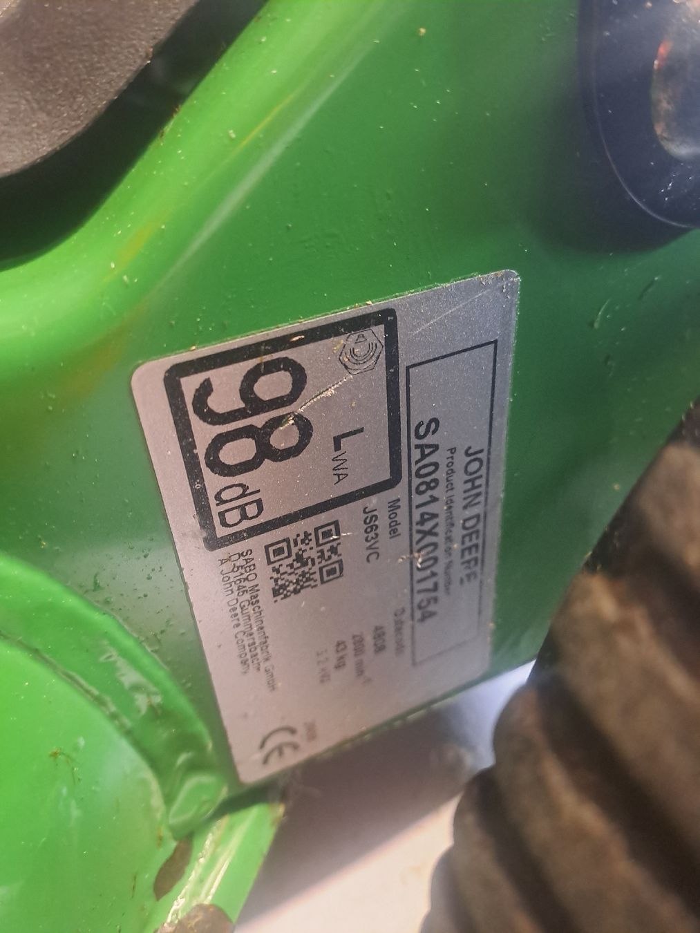 John Deere Tagliaerba: John Deere JS63VC Rasenmäher – Usato da Bilten venduto da Zschweiz 2