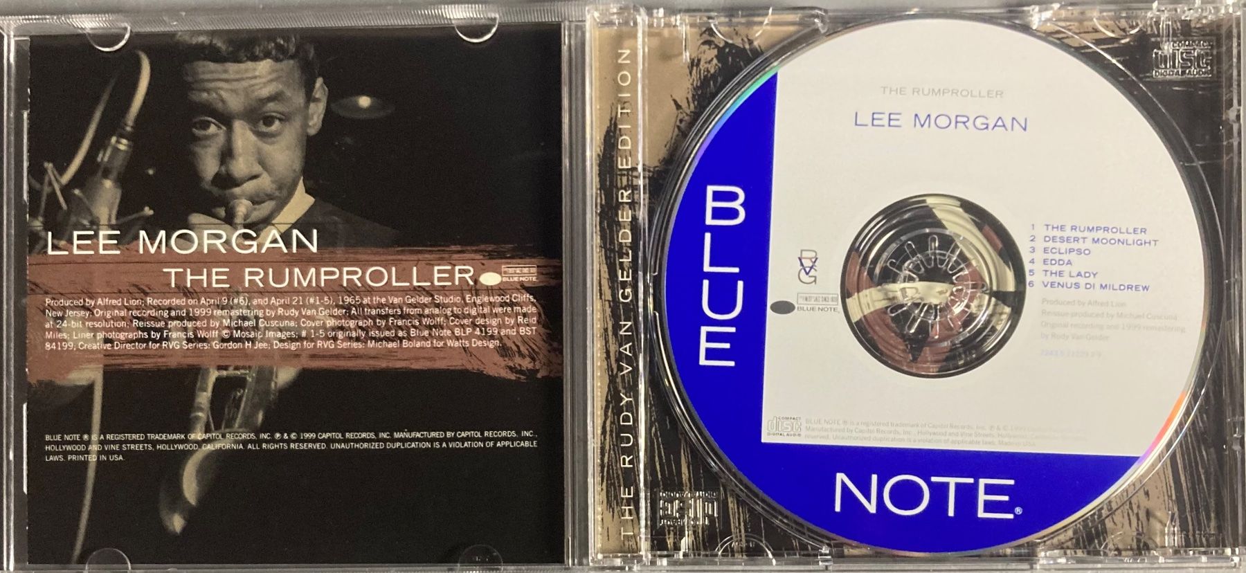 CD: LEE MORGAN - THE RUMPROLLER – Usato da Poliez-Pittet venduto da Newtown-Records 4
