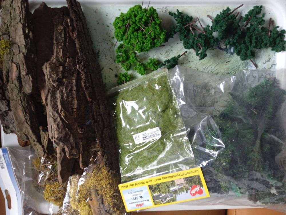 Woodland Scenics LK957 Lernset Landschaftsgestaltung - Mit Shaper Sheet, Gips & Farben Für Spur Z, N, TT, H0, 0, G