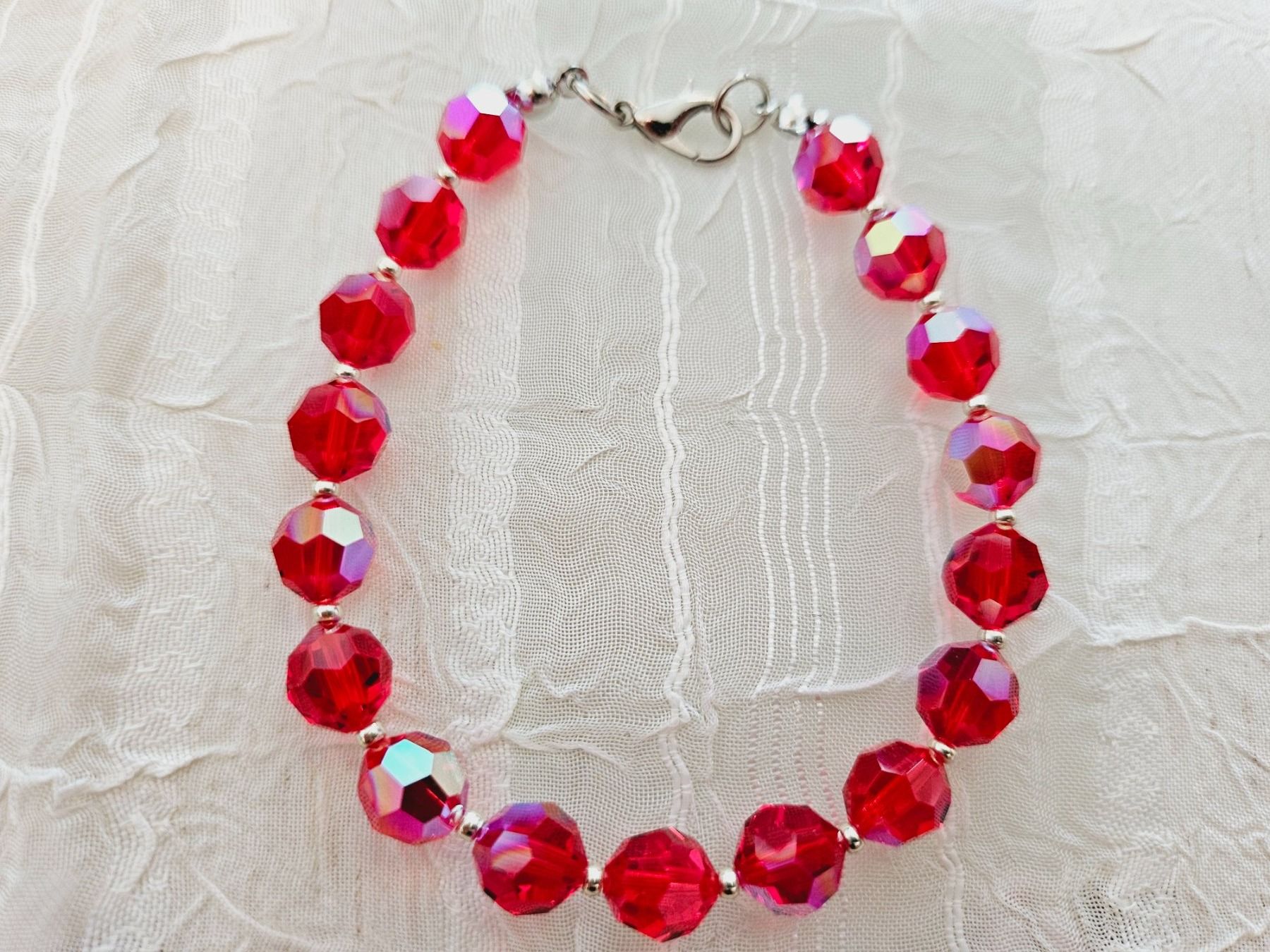 Bracciali & Braccialetti: Armkette aus swarovski perlen – Nuovo (secondo la descrizione) da Dietikon venduto da Eleda 6