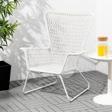 Ikea Poltrone: Gartenstuhle weiss Ikea Högsten – Usato da Allenwinden venduto da 8eva8 3