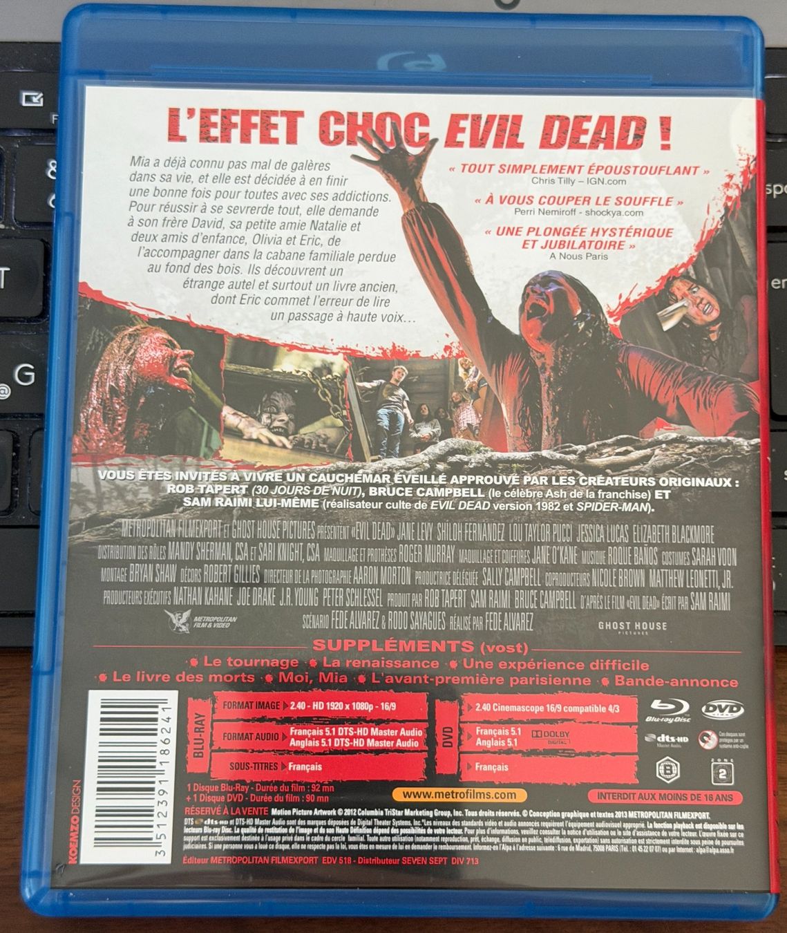 Alle DVDs: Evil Dead (2013) - Blu-ray + DVD – Gebraucht aus Semsales von __Florian__ 2