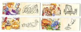 Briefmarken "Märchen von Andersen". Singapur