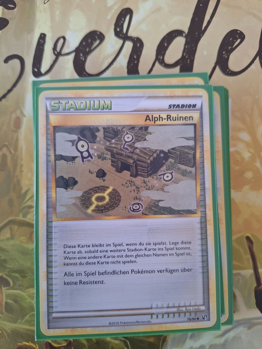 Pokémon Carte collezionabili: Alph-Ruinen - Heartgold Soulsilver – Usato da Altstätten SG venduto da GGsGameshop