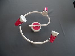 Kinder Deckenleuchte, 3 flammig (rosa/weiss)