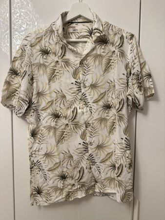 Herren Hemd Jake's Grösse S Kurzarm Blumenmuster