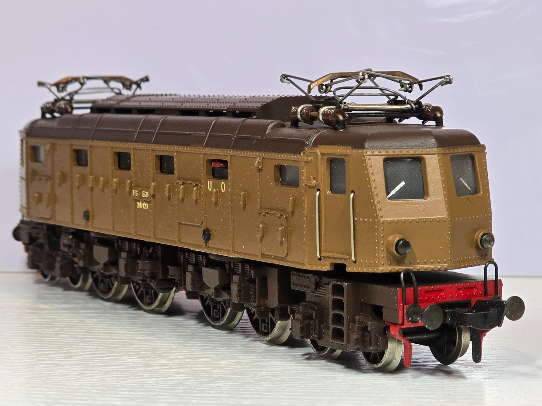 Fleischmann Trains électriques: Fleischmann, 1339, E 428, braun, FS, Guss, Vitrine – Neuf (Voir description) à Kloten par Nicola2 1