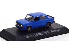 Simca 1000 Rallye 3 Prototype 1978 blau / schwarz     1:43