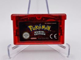 GBA - Pokémon Rubin ( neue Speicherbatterie )
