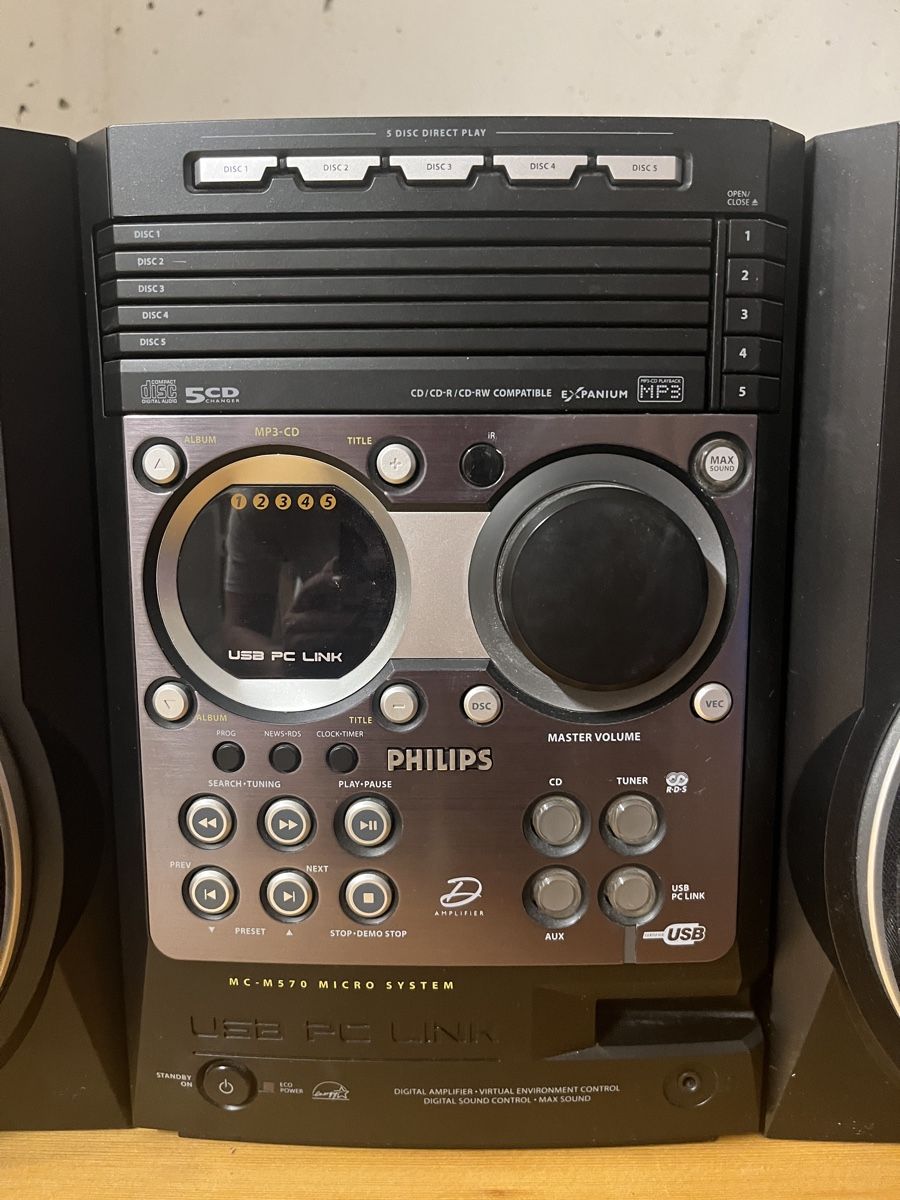 Philips Audio- & Mediensysteme: Philips Stereoanlage MC-M 570 MICRO SYSTEM – Gebraucht aus Zürich von timheeb 1