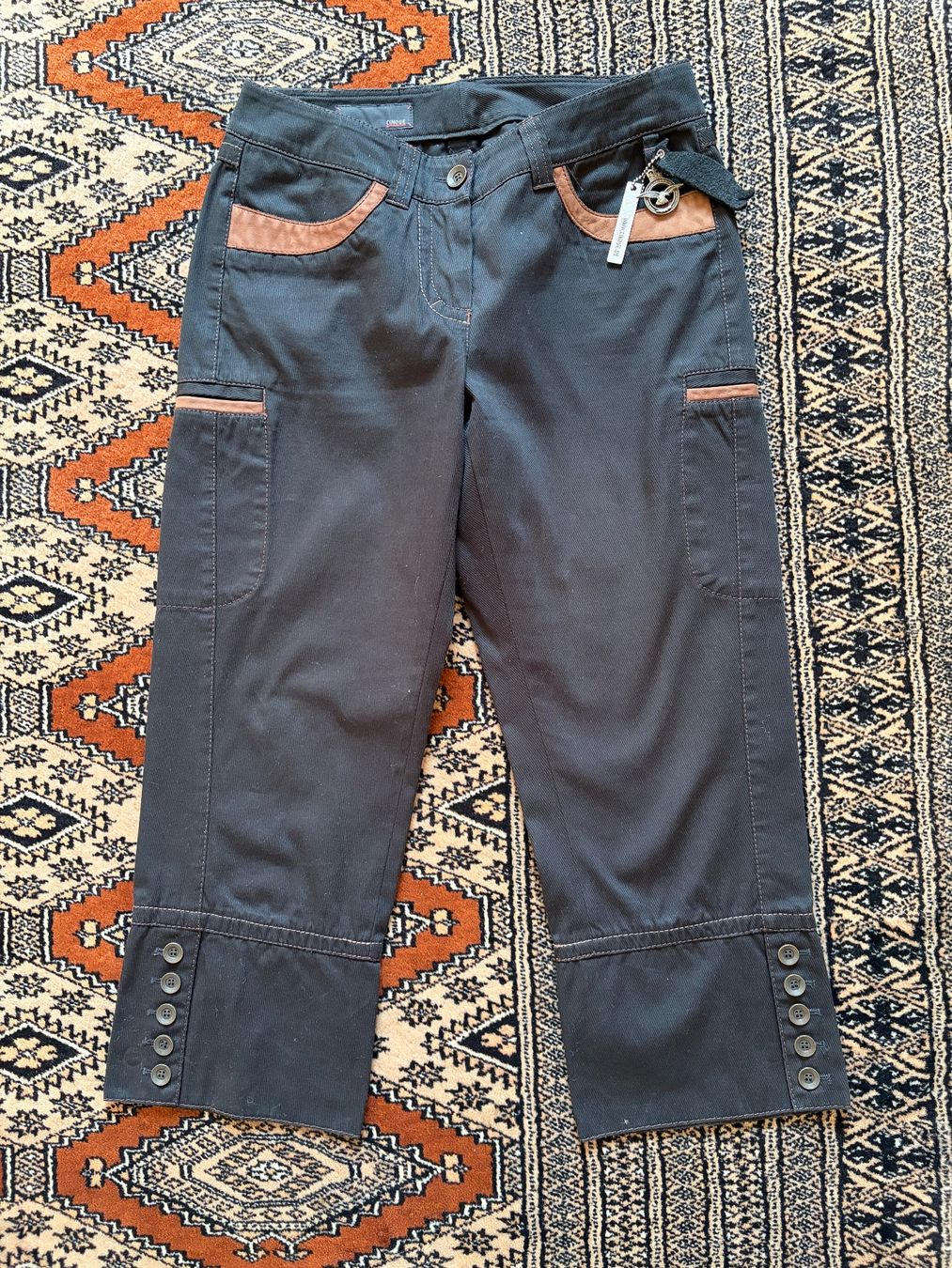 Cinque Pantaloni: CINQUE Capri-Hose 100% Baumwolle  Gr.36 NEU – Nuovo (secondo la descrizione) da Interlaken venduto da Bona55 7