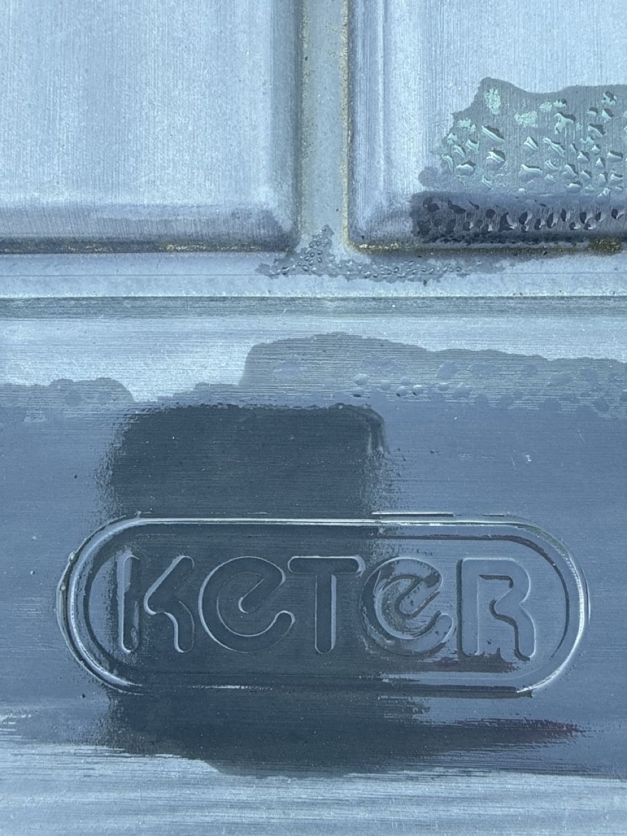 Keter Box contenitori: Gartenbox Keter Kunststoff anthrazit gebrauchter Zustand – Usato da Küsnacht ZH venduto da nic_x856 2