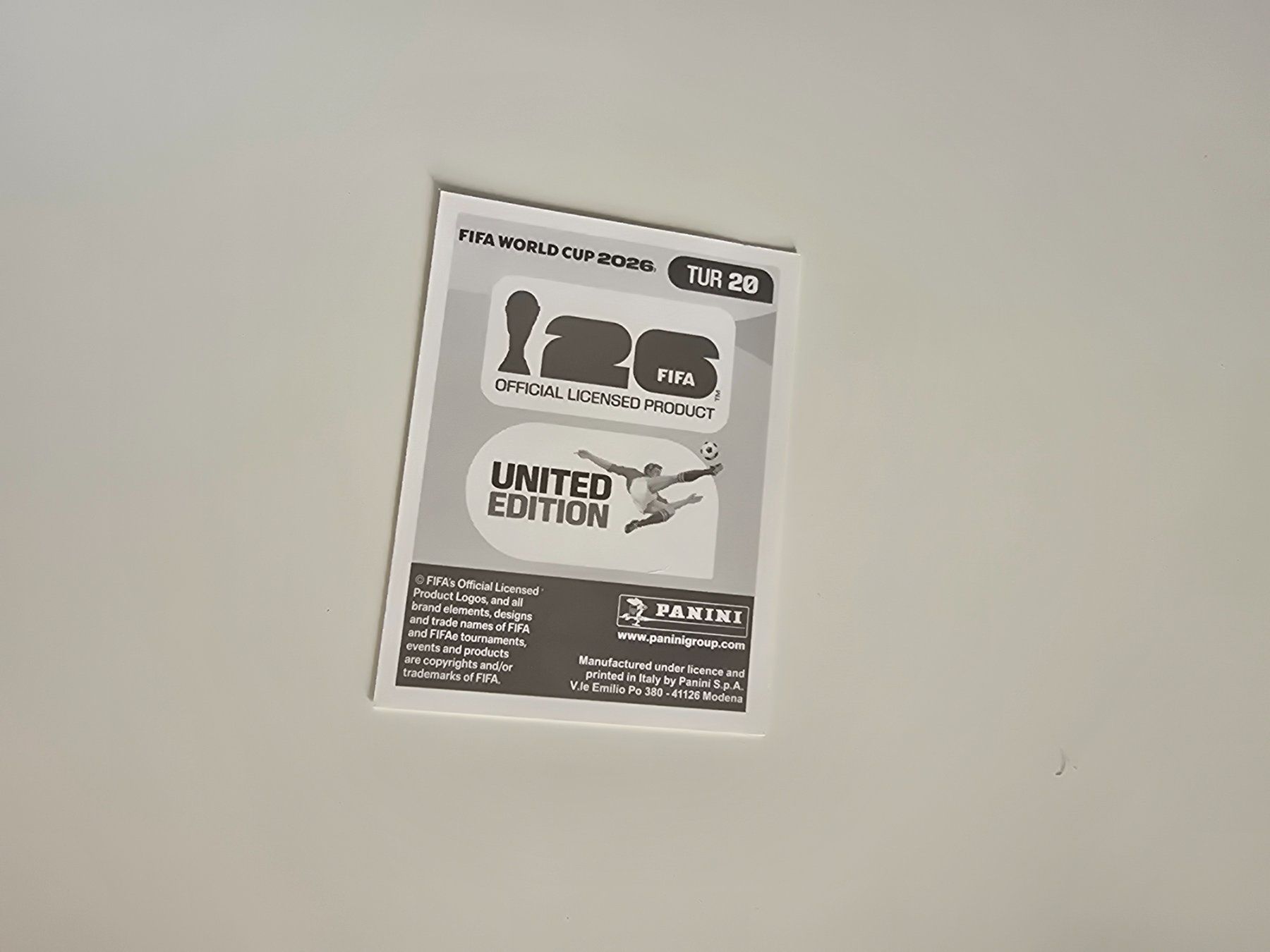 Panini Cartes à collectionner: Panini WM 26 - TUR20 – Neuf (Voir description) à Tennwil par mal_2fhf 1