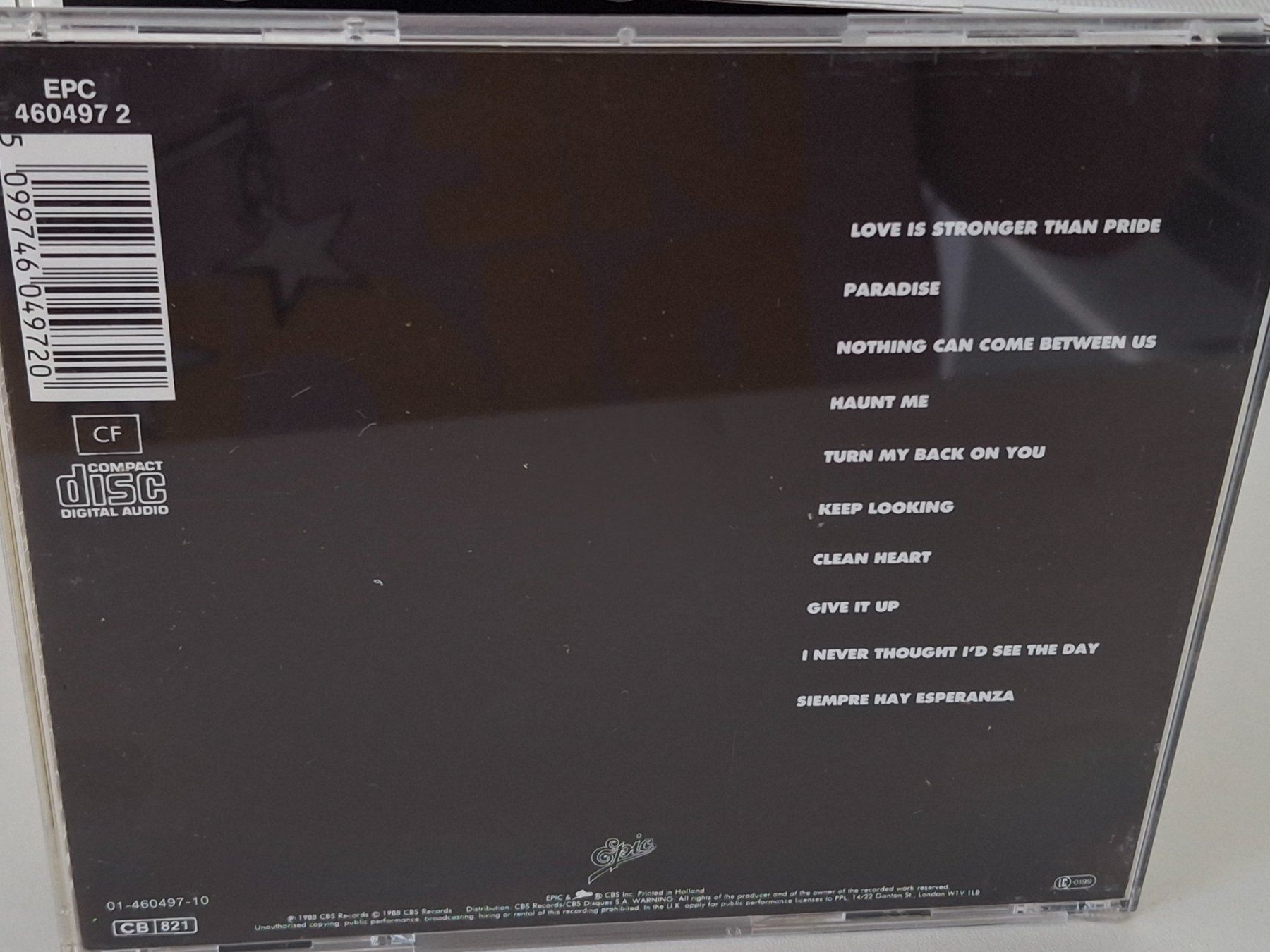 CD: CD Sade -  Stronger Than Pride – Usato da Aarberg venduto da Jackup1 1