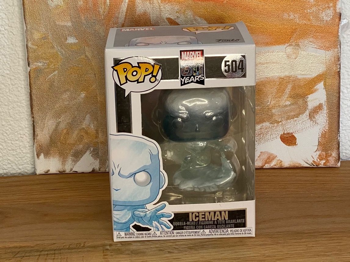 Funko Statuette: Funko Pop - Iceman #504 - Marvel – Nuovo e nell'imballaggio originale da Oensingen venduto da CSCollectors