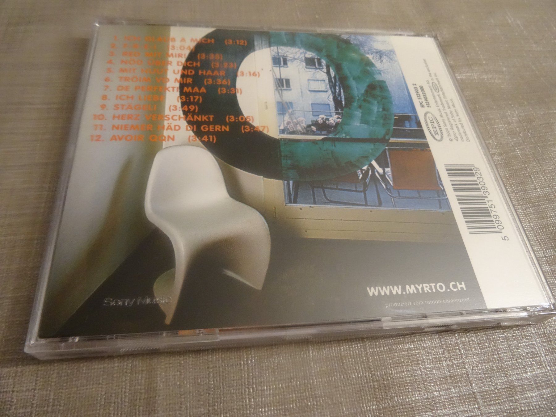 CD: MYRTO CD – Usato da Olten venduto da Disc-Verkauf 1
