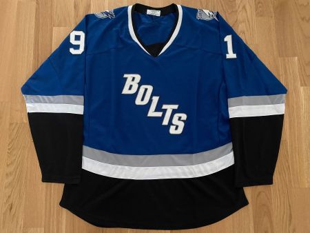 TAMPA BAY LIGHTNING # 91 STEVEN STAMKOS TRIKOT NHL MAILLOT