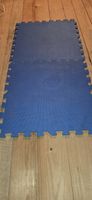 Blaue Kinderspielmatte, Puzzleteppich, Poolunterlage 