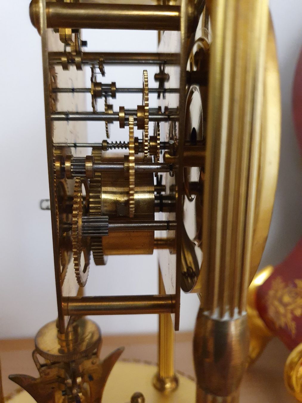 Orologi da terra & Orologi da parete: Antike Drehpendeluhr ca. 1900 – Usato da Schaffhausen venduto da Prestige12 3