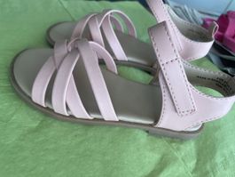 Sandale H&M rosa Grösse 27 Mädchen Neuwertig