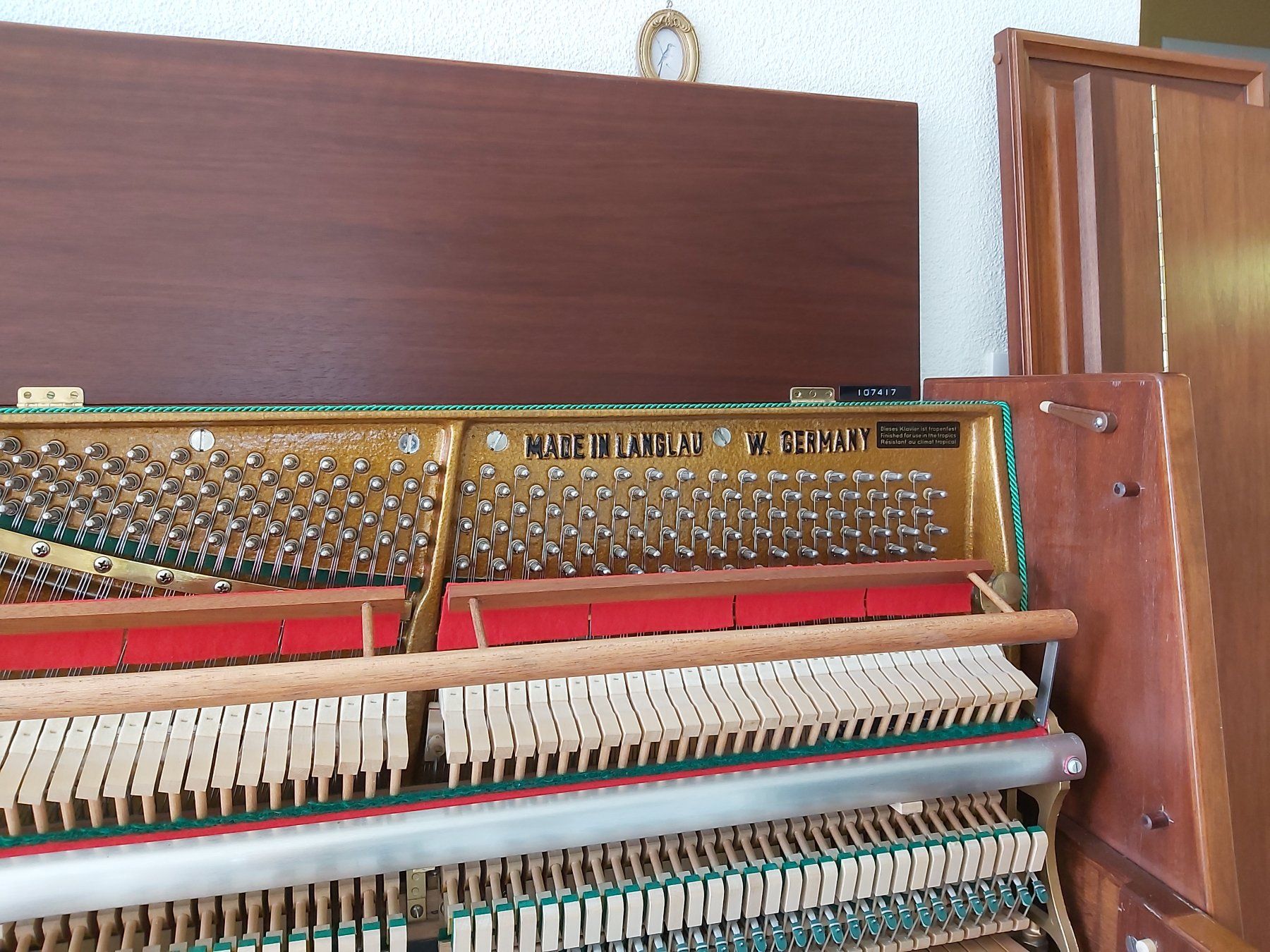 Strumenti musicali: Piano Hoffmann 108 mit Garantie – Usato da Stalden (Sarnen) venduto da chr_s5xx 8