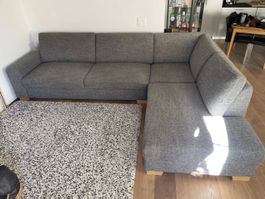 Grosses Ecksofa IKEA SÖRVALLEN, 4-sitzig grau