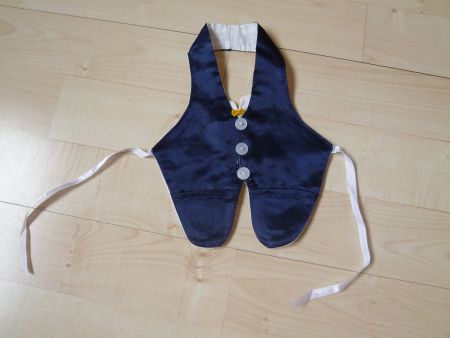 DEKO für Weinflasche DRESS Frack Flaschendeko
