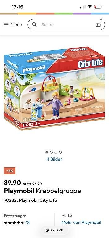 Spielzeuge: Playmobil Krabbelgruppe 70282 – Neu (gemäss Beschreibung) aus Wünnewil von mat_f7b9 1