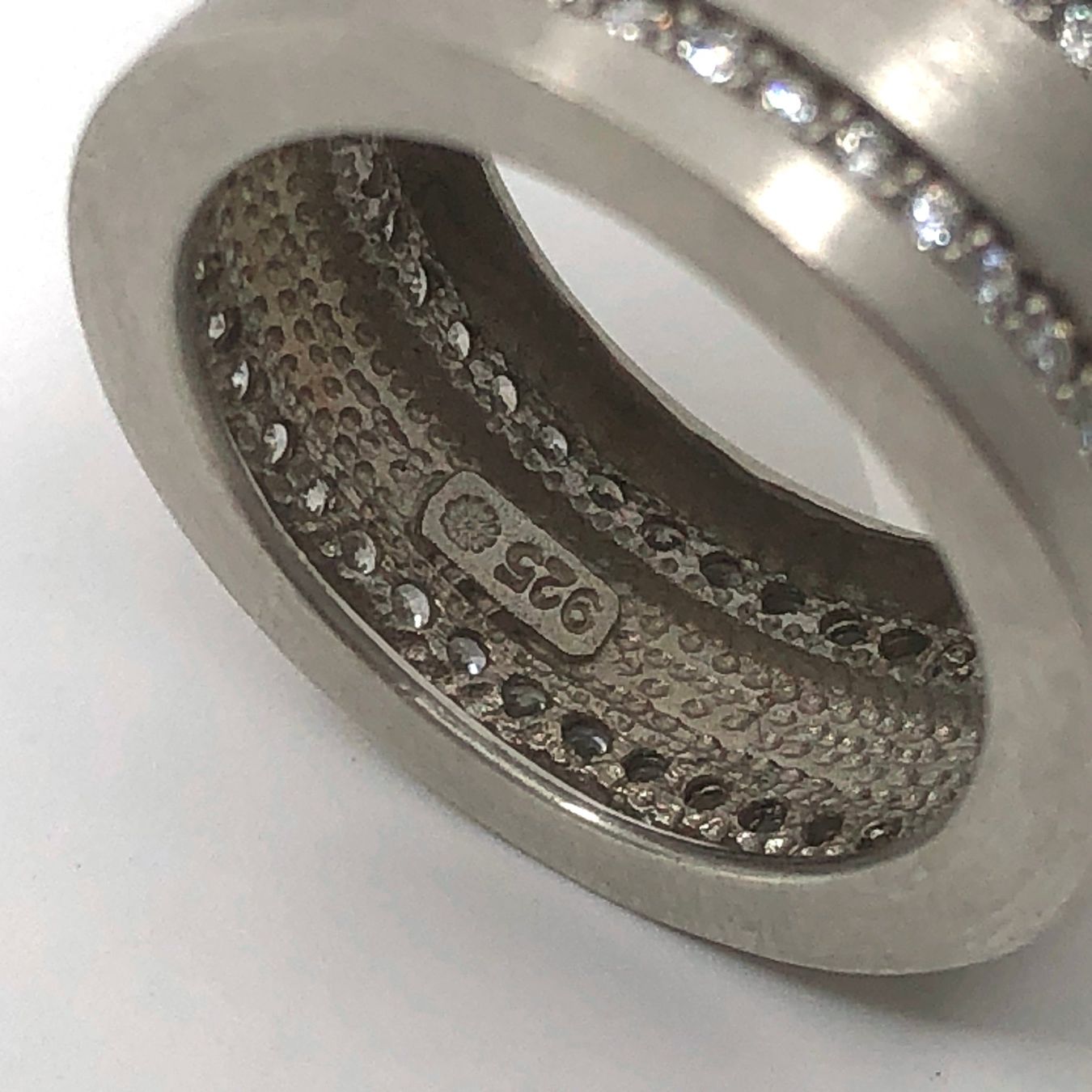 Anelli: Ring Silber 925 mit vielen Steinen – Usato da Basel venduto da Tiabeanie 4