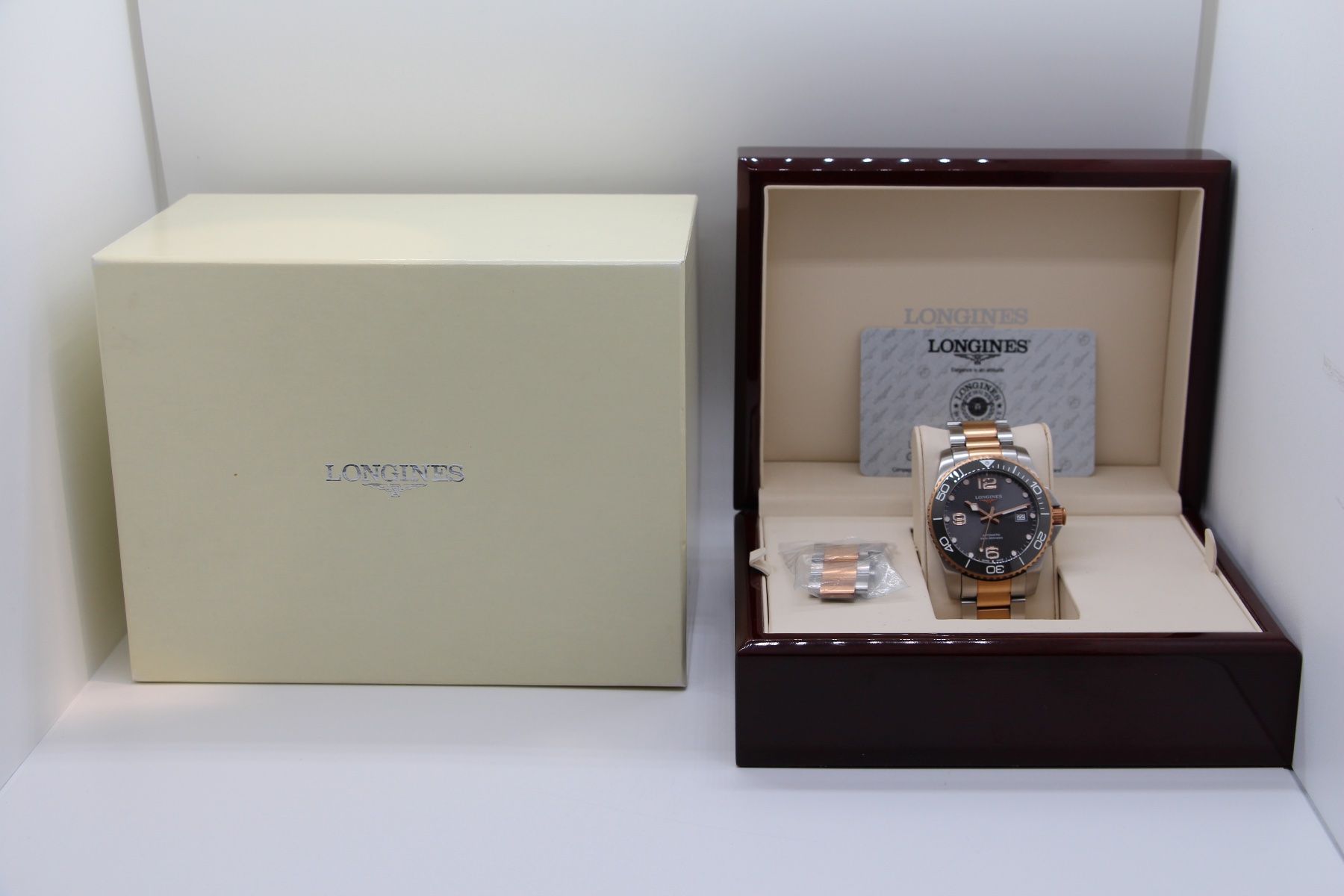 Longines Orologi: Longines HydroConquest Ref. L3.751.3.78.7, Full-Set, 1. Hand – Usato da Zug venduto da eMDi_Collection 8