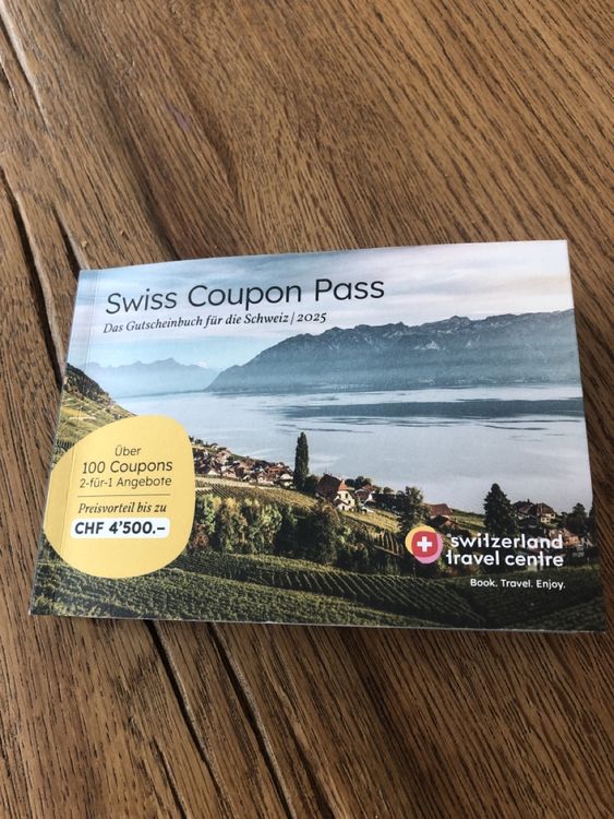 Swiss Coupon Pass 2025 Kaufen auf Ricardo